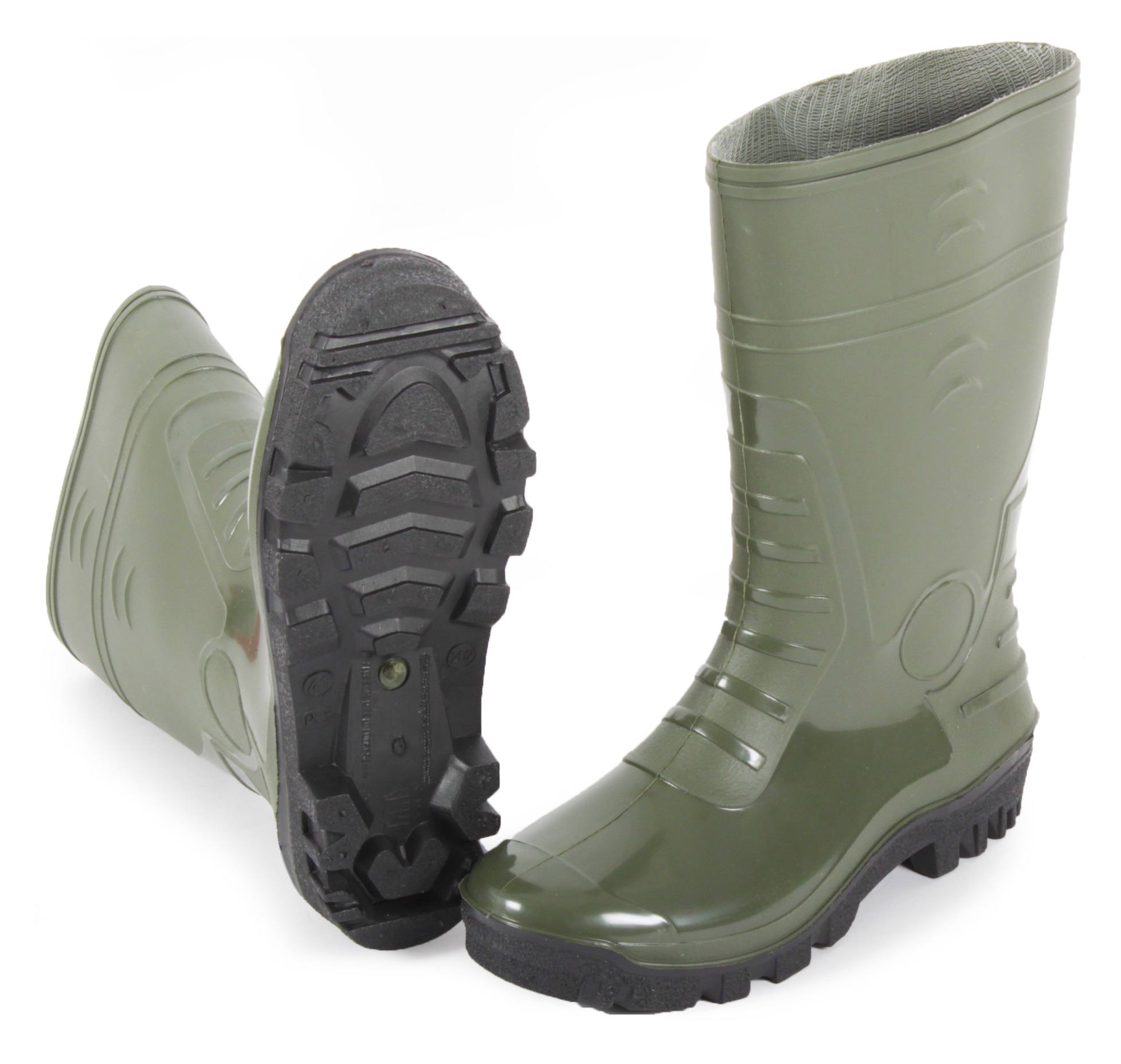 Сапоги мужские ПВХ двухкомпонентные, оливковый