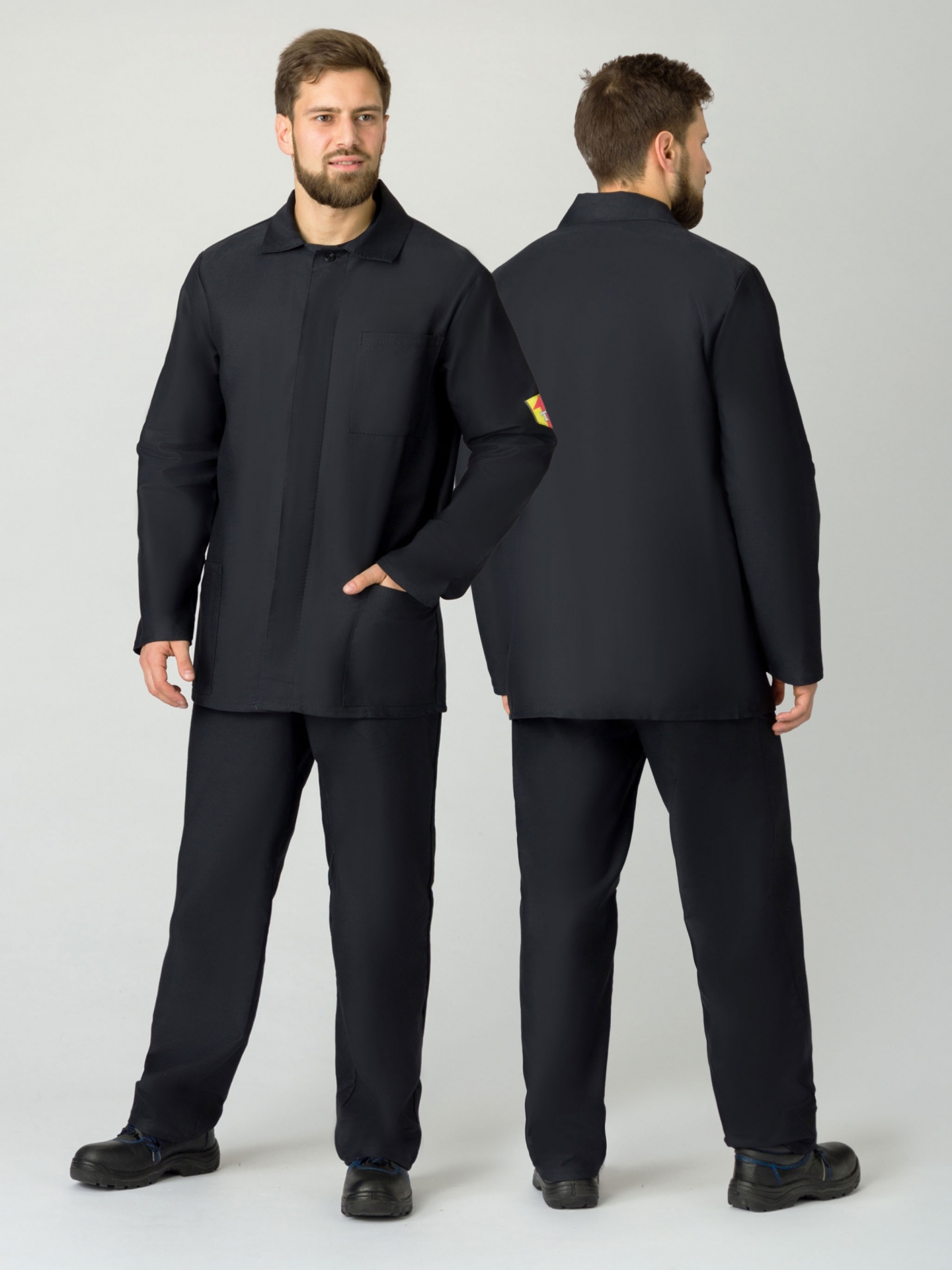 Костюм Молескин с ОП-пропиткой ТУ (тк.Молескин,280) брюки, черный