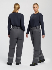 Брюки зимние женские Вьюга СОП (тк.Смесовая,210), т.серый