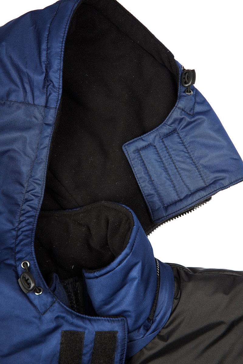 Костюм зимний Беркут (тк.Таслан) п/к, т.синий/черный