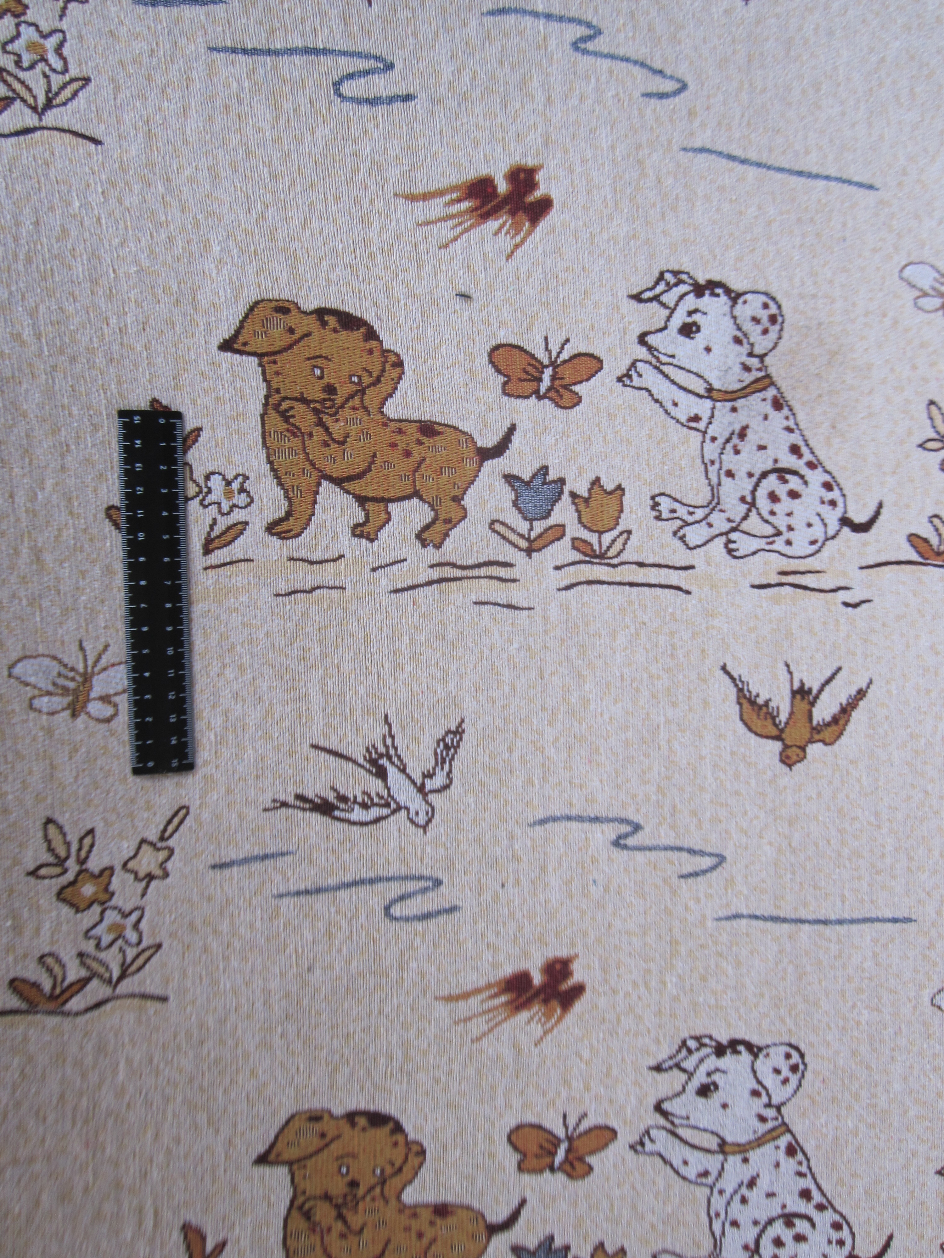 Покрывало 1,5сп гобеленовое 290 гр. (148х200), цветной-коричневый