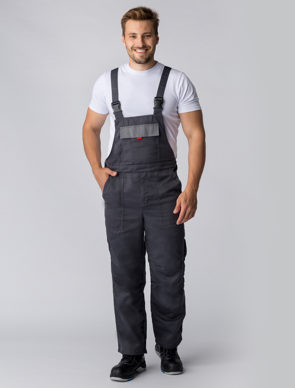 Костюм Фаворит-2 (тк.Смесовая,210) п/к, т.серый/серый