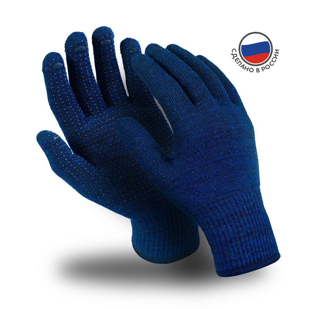 Перчатки Manipula Specialist® Эталон ПВХ (хлопок/полиэфир+ПВХ), MG-116