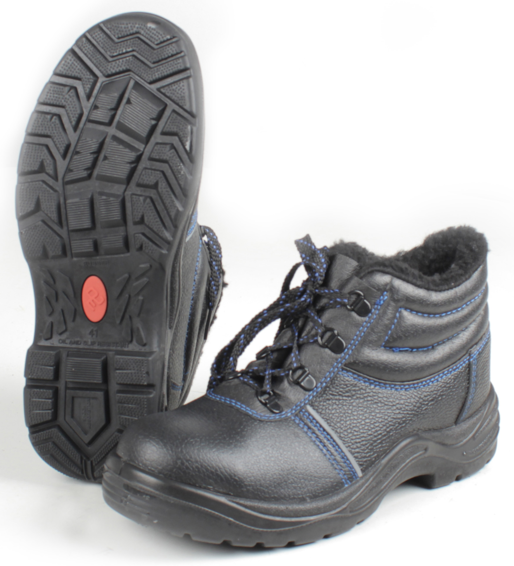 Ботинки (иск.мех) МП ПУ/Нитрил ЭлитСпецОбувь (арт.14Р)