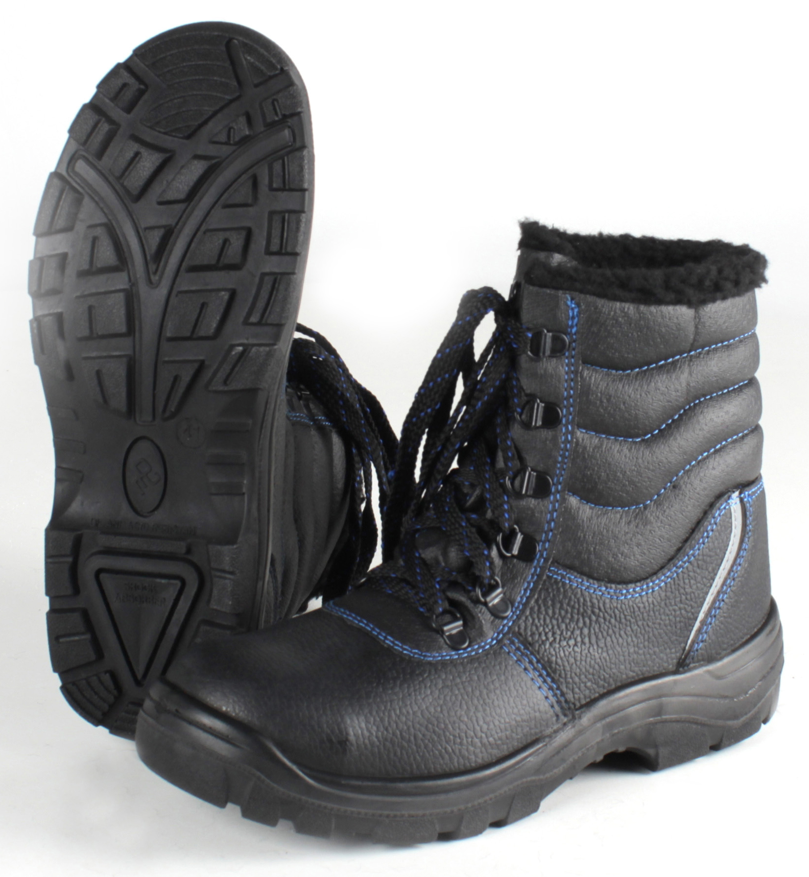 Ботинки высокие (искт.мех) МП ПУ ЭлитСпецОбувь (арт.28М)