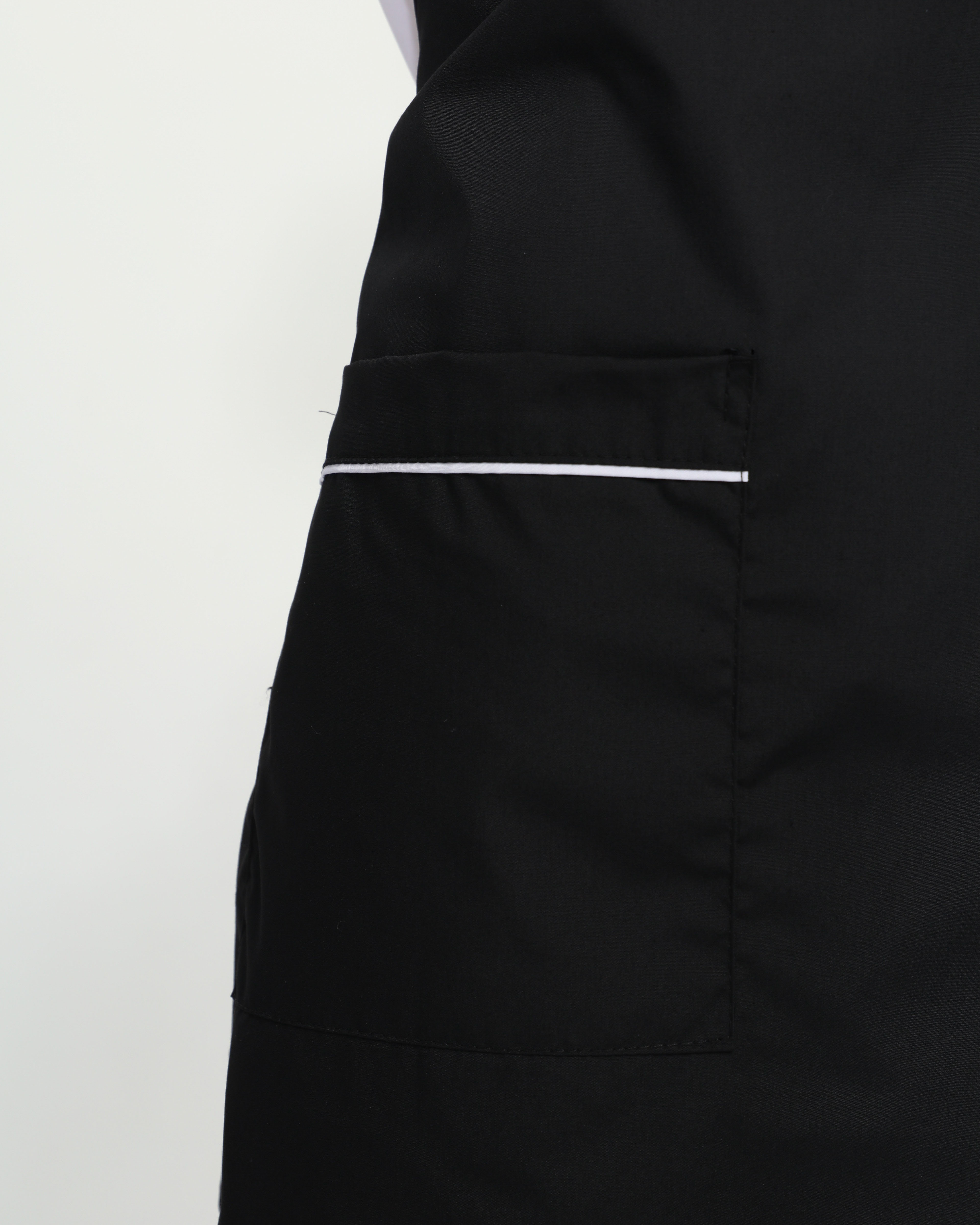 Костюм женский повара Гурман (тк.ТиСи), белый/черный